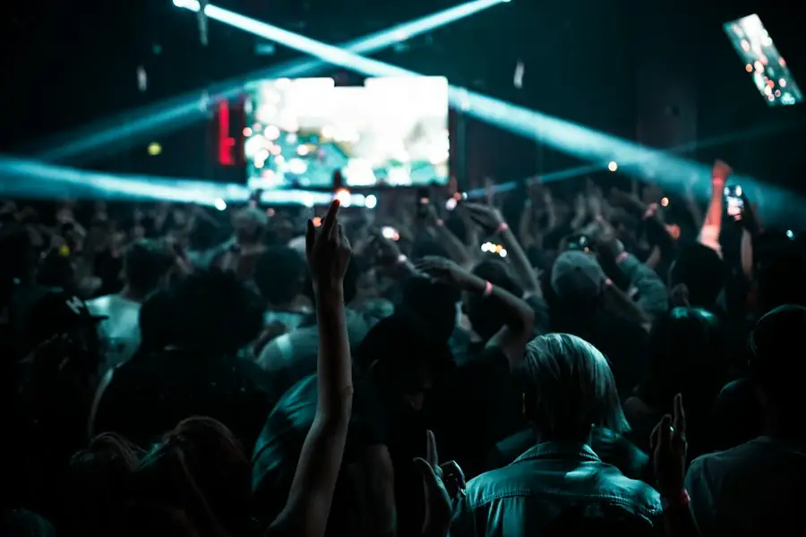 Guestlist line at a Toronto nightclub