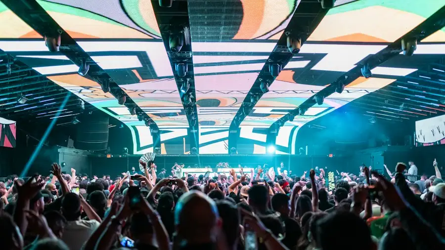 Packed dance floor at one of the best clubs in Toronto